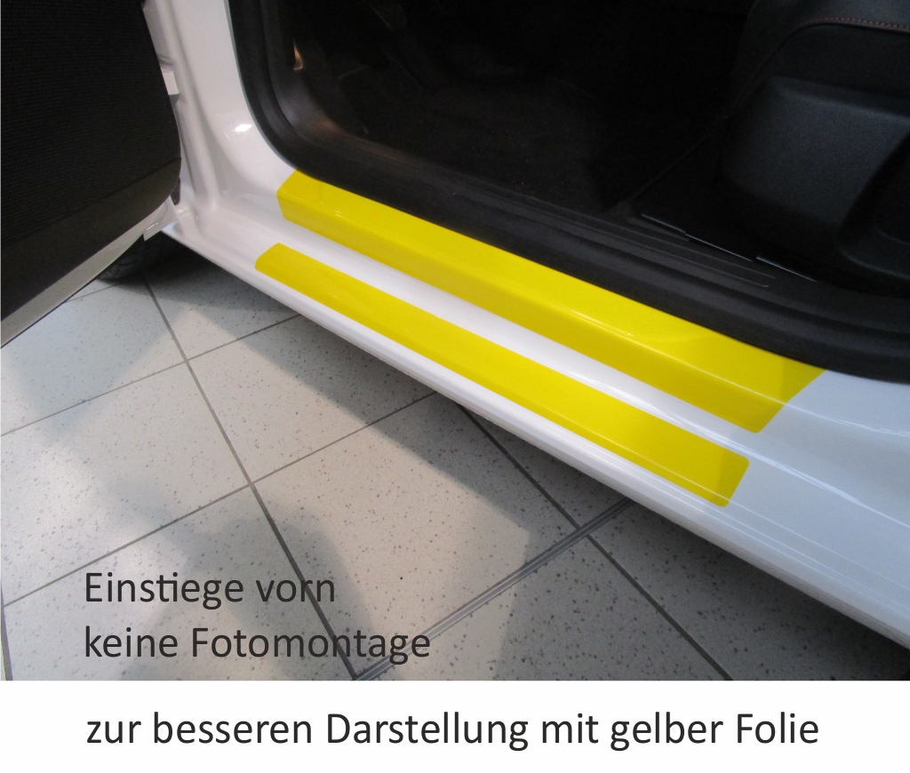 Auto Türgriff Schutzfolie Griffmulde Griffschale Kratzschutz für VW ID.3  trans.